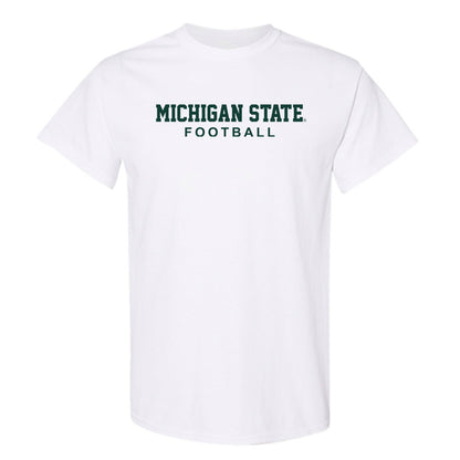 Michigan State - NCAA Football : Cole Bertke - Classic Shersey T-Shirt-0