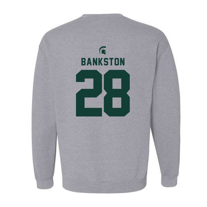 Michigan State - NCAA Women's Volleyball : Alanna Bankston - Generic Shersey Crewneck Sweatshirt-1