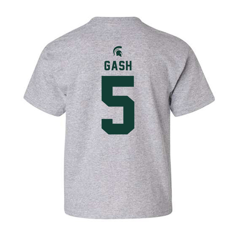 Michigan State - NCAA Football : Samson Gash - Generic Shersey Youth T-Shirt-1