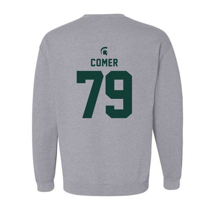 Michigan State - NCAA Football : Tristan Comer - Generic Shersey Crewneck Sweatshirt-1
