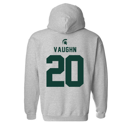 Michigan State - NCAA Women's Soccer : Shelby Vaughn - Generic Shersey Hooded Sweatshirt-1