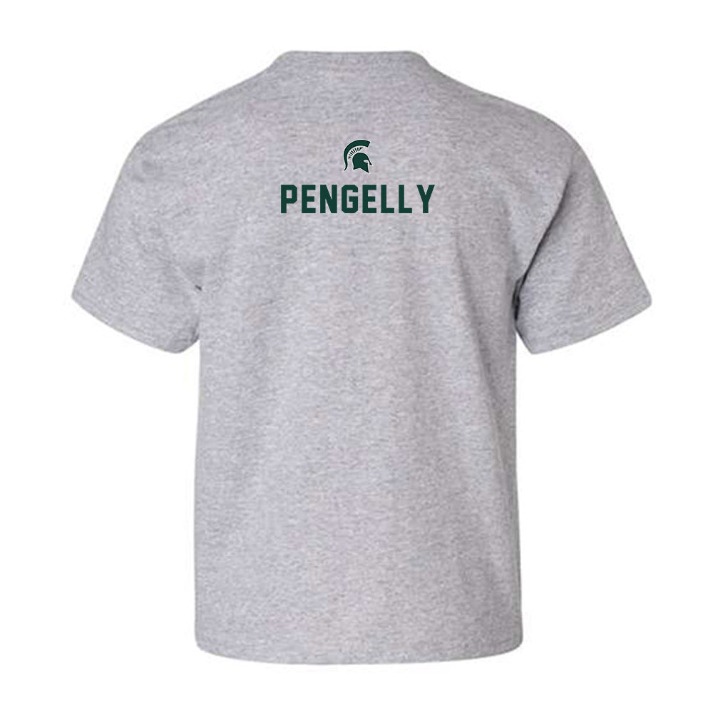 Michigan State - NCAA Men's Cross Country : Aiden Pengelly - Generic Shersey Youth T-Shirt-1