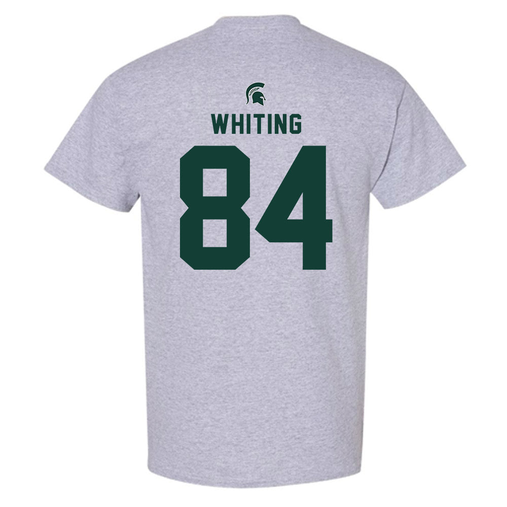 Michigan State - NCAA Football : Eddie Whiting - Generic Shersey T-Shirt-1