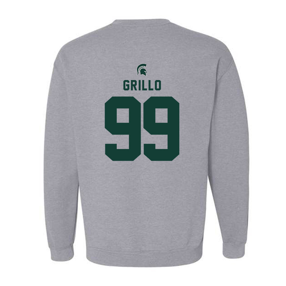 Michigan State - NCAA Softball : Sophia Grillo - Generic Shersey Crewneck Sweatshirt-1