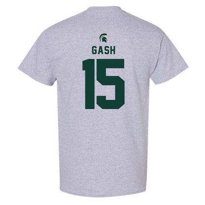 Michigan State - NCAA Football : Caleb Gash - Generic Shersey T-Shirt-1