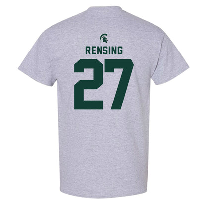 Michigan State - NCAA Men's Soccer : Drew Rensing - Generic Shersey T-Shirt-1