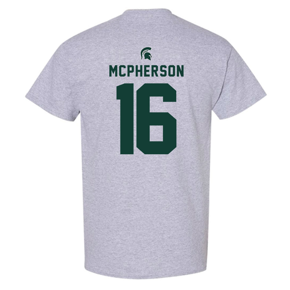 Michigan State - NCAA Women's Soccer : Kaleigh Mcpherson - Generic Shersey T-Shirt-1