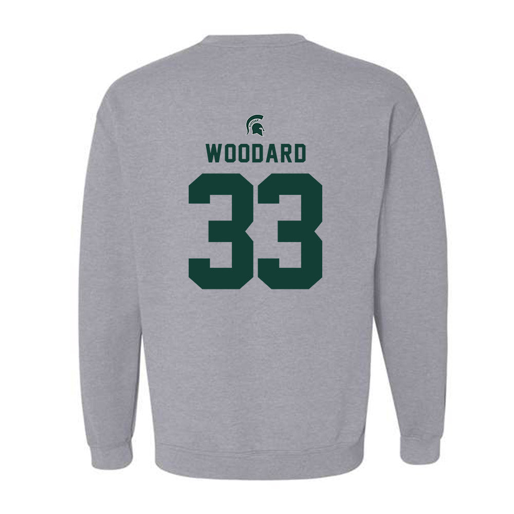 Michigan State - NCAA Women's Basketball : Juliann Woodard - Generic Shersey Crewneck Sweatshirt