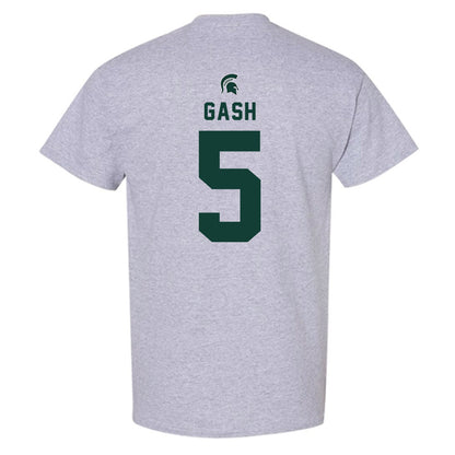 Michigan State - NCAA Football : Samson Gash - Generic Shersey T-Shirt-1