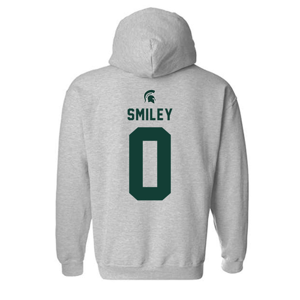 Michigan State - NCAA Softball : Kendall Smiley - Generic Shersey Hooded Sweatshirt-1
