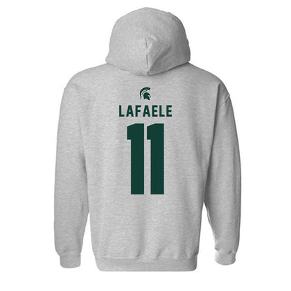 Michigan State - NCAA Football : Anelu Lafaele - Generic Shersey Hooded Sweatshirt-1