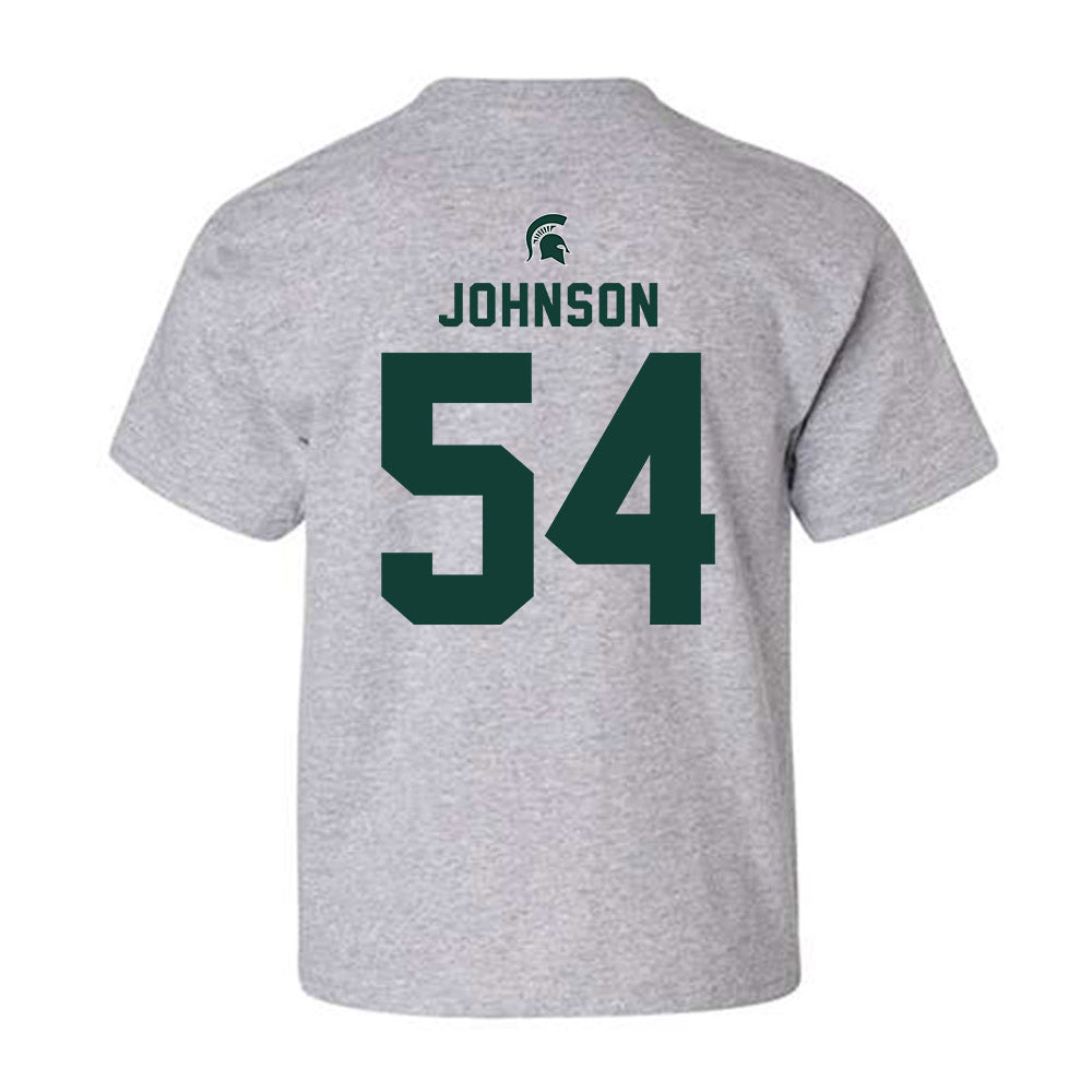 Michigan State - NCAA Football : Antonio Johnson - Generic Shersey Youth T-Shirt-1