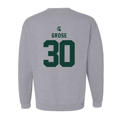 Michigan State - NCAA Football : Aveon Grose - Generic Shersey Crewneck Sweatshirt