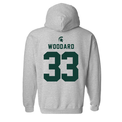 Michigan State - NCAA Women's Basketball : Juliann Woodard - Generic Shersey Hooded Sweatshirt