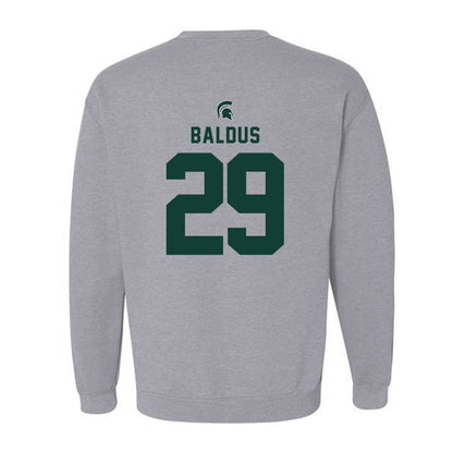 Michigan State - NCAA Women's Soccer : Addison Baldus - Generic Shersey Crewneck Sweatshirt-1