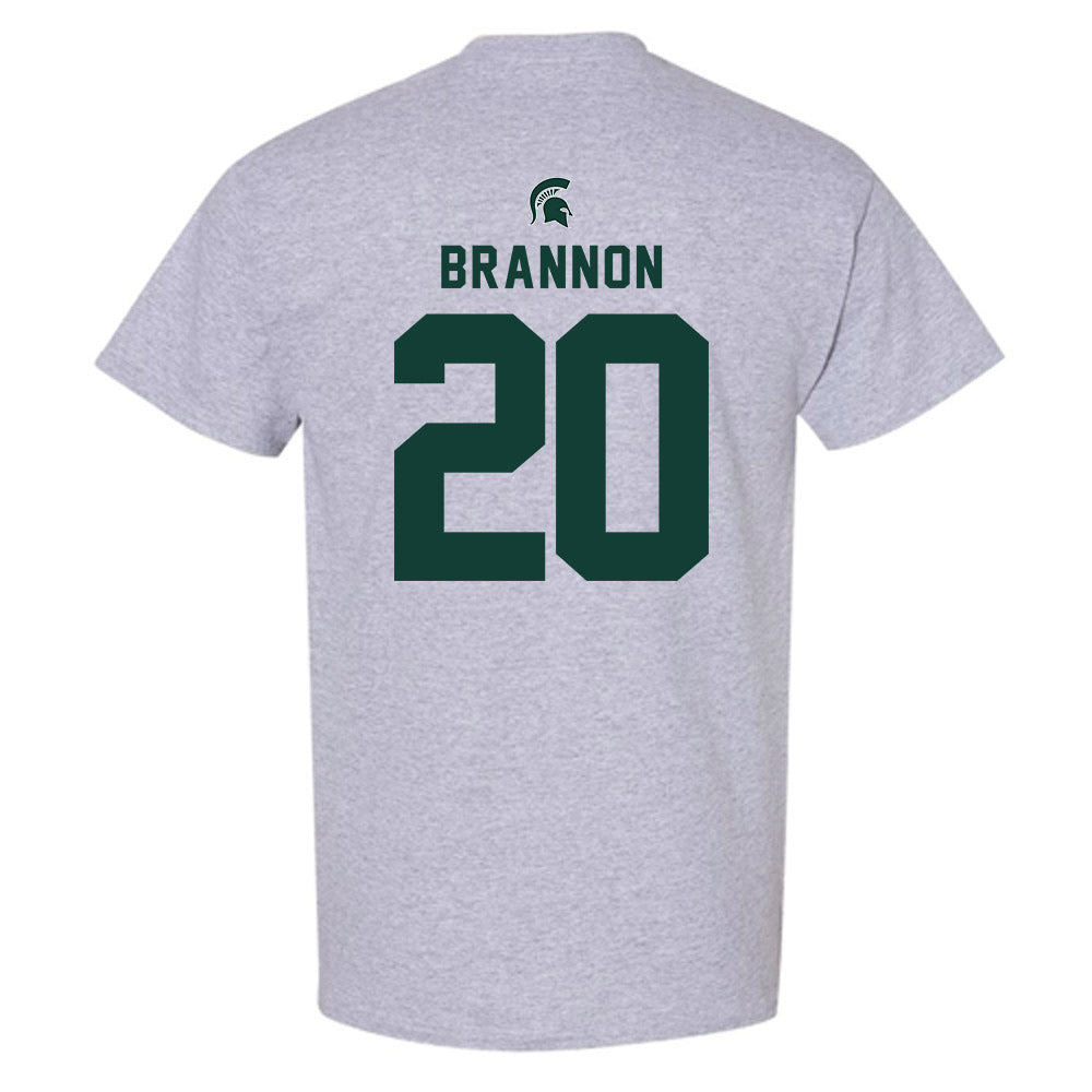 Michigan State - NCAA Softball : Kamryn Brannon - Generic Shersey T-Shirt-1