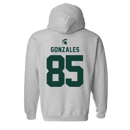 Michigan State - NCAA Football : Stephen Gonzales - Generic Shersey Hooded Sweatshirt-1