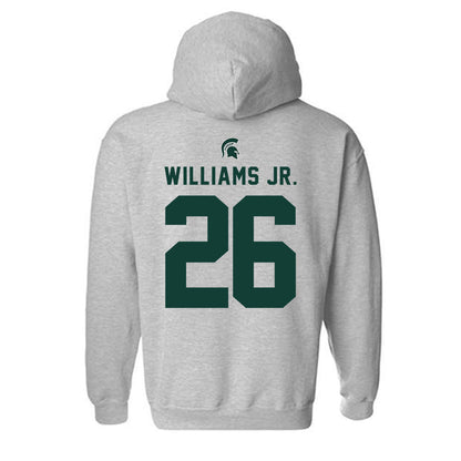 Michigan State - NCAA Football : Cedric Williams Jr. - Generic Shersey Hooded Sweatshirt-1