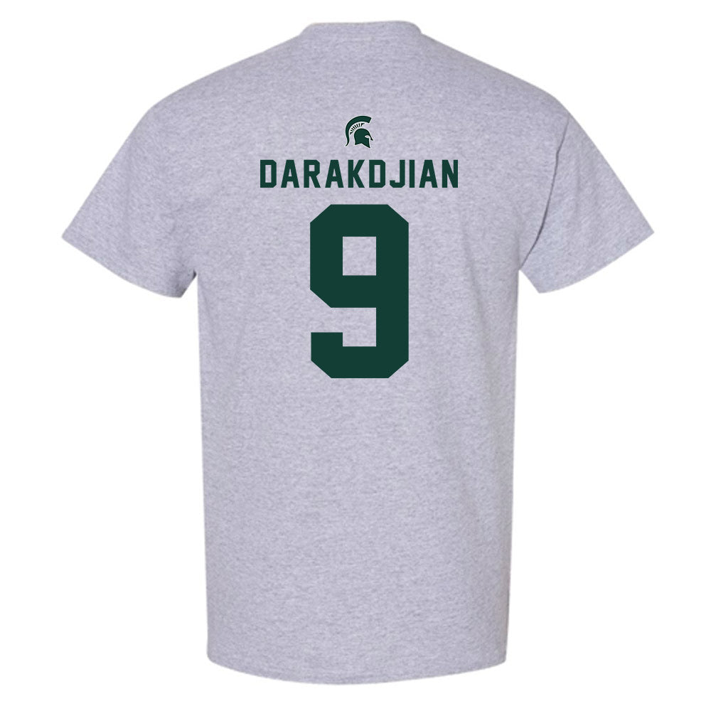 Michigan State - NCAA Men's Soccer : Andrew Darakdjian - Generic Shersey T-Shirt-1