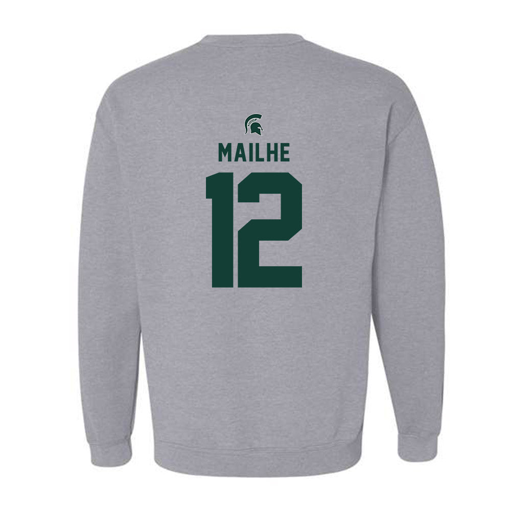 Michigan State - NCAA Women's Field Hockey : Serena Mailhe - Generic Shersey Crewneck Sweatshirt-1
