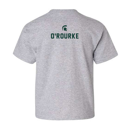 Michigan State - NCAA Men's Cross Country : Kyle O'Rourke - Generic Shersey Youth T-Shirt-1