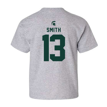 Michigan State - NCAA Football : Isaac Smith - Generic Shersey Youth T-Shirt-1