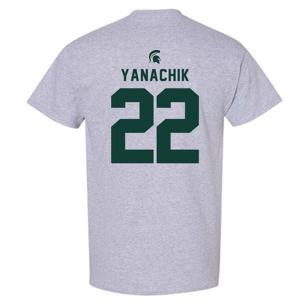 Michigan State - NCAA Football : Jack Yanachik - Generic Shersey T-Shirt