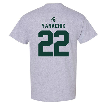 Michigan State - NCAA Football : Jack Yanachik - Generic Shersey T-Shirt