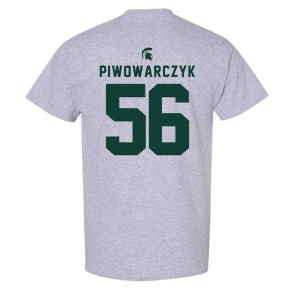 Michigan State - NCAA Football : Chris Piwowarczyk - Generic Shersey T-Shirt-1