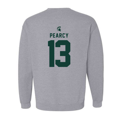 Michigan State - NCAA Women's Soccer : LJ Pearcy - Generic Shersey Crewneck Sweatshirt-1