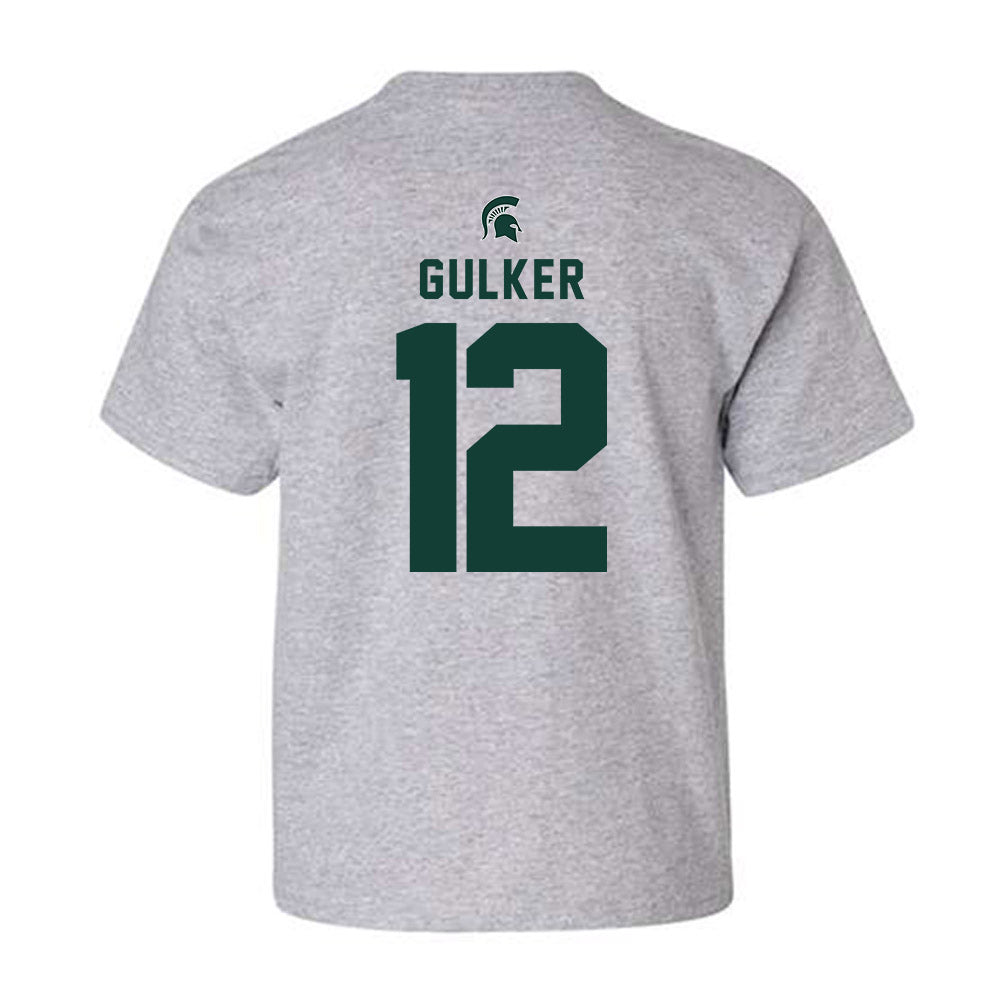 Michigan State - NCAA Football : Carson Gulker - Generic Shersey Youth T-Shirt-1