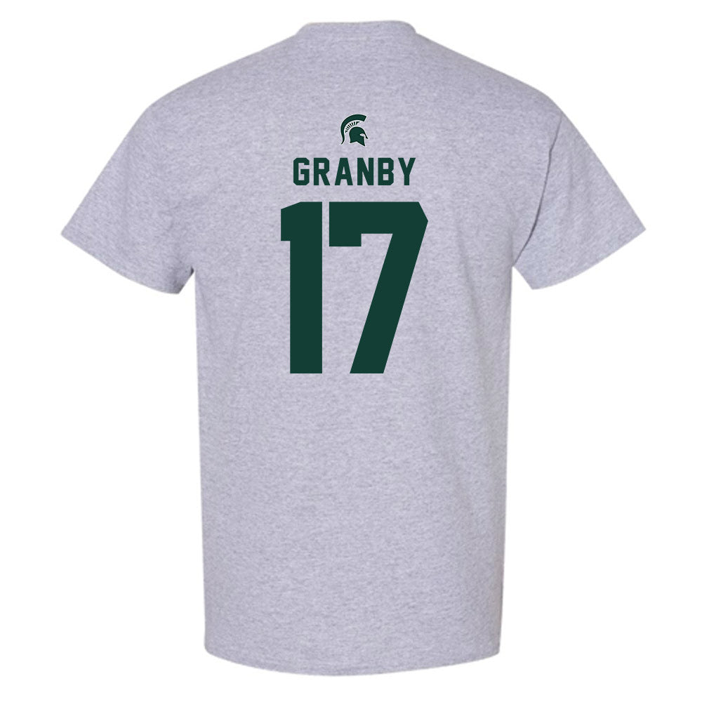 Michigan State - NCAA Football : Jonathan Granby - Generic Shersey T-Shirt-1