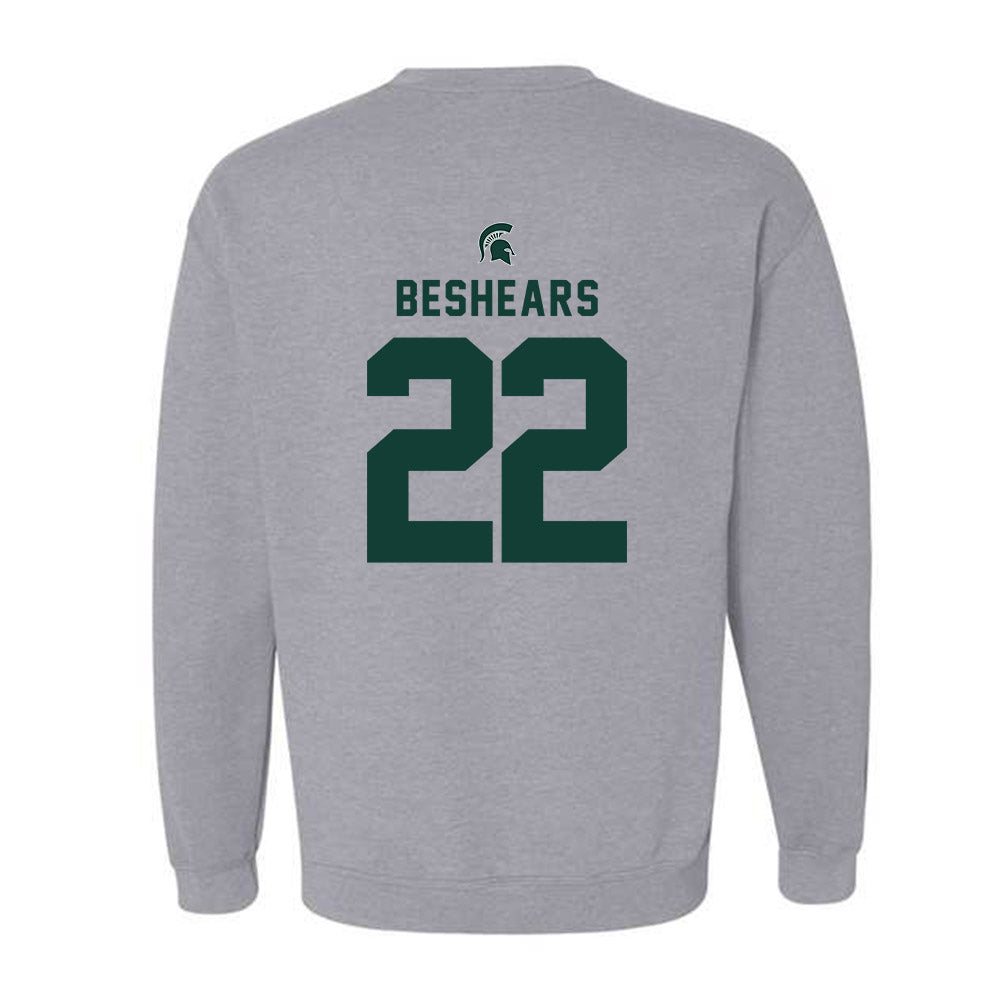 Michigan State - NCAA Softball : Britain Beshears - Generic Shersey Crewneck Sweatshirt