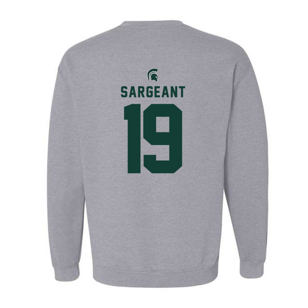 Michigan State - NCAA Women's Soccer : Emerson Sargeant - Generic Shersey Crewneck Sweatshirt-1