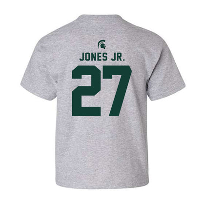Michigan State - NCAA Football : Darrin Jones Jr. - Generic Shersey Youth T-Shirt-1