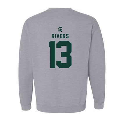 Michigan State - NCAA Softball : Presley Rivers - Generic Shersey Crewneck Sweatshirt-1