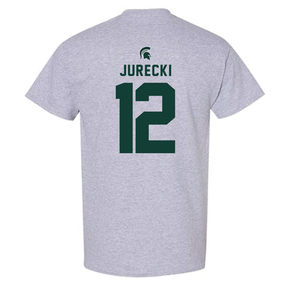 Michigan State - NCAA Men's Ice Hockey : Griffin Jurecki - Generic Shersey T-Shirt-1