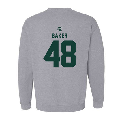 Michigan State - NCAA Football : Charlie Baker - Generic Shersey Crewneck Sweatshirt