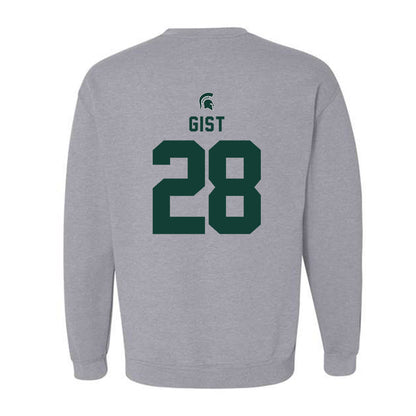 Michigan State - NCAA Football : Zion Gist - Generic Shersey Crewneck Sweatshirt-1