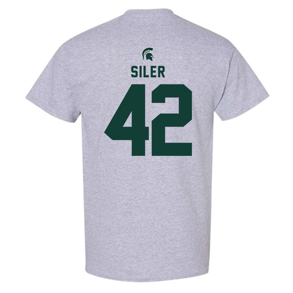 Michigan State - NCAA Baseball : Andrew Siler - Generic Shersey T-Shirt-1