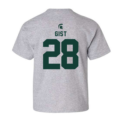 Michigan State - NCAA Football : Zion Gist - Generic Shersey Youth T-Shirt-1