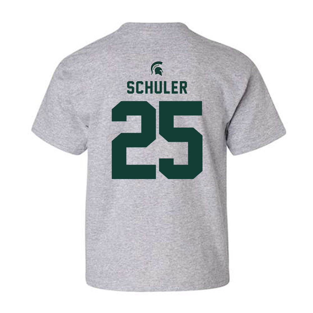 Michigan State - NCAA Softball : Jacey Schuler - Generic Shersey Youth T-Shirt-1