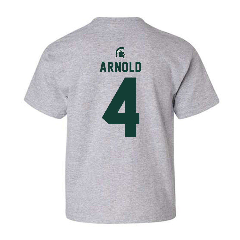 Michigan State - NCAA Women's Field Hockey : Natalie Arnold - Generic Shersey Youth T-Shirt-1