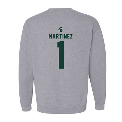 Michigan State - NCAA Football : Nikai Martinez - Generic Shersey Crewneck Sweatshirt-1