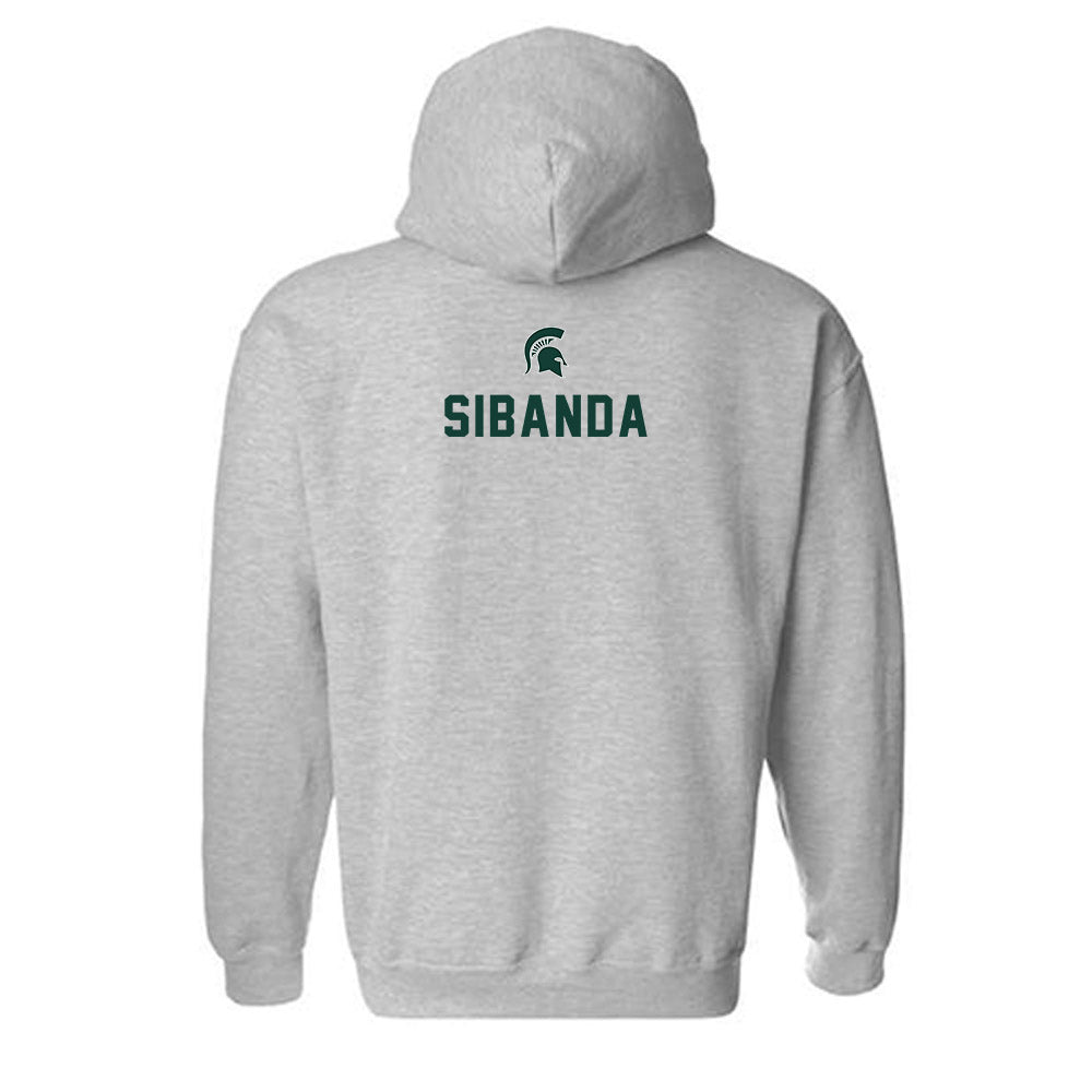 Michigan State - NCAA Women's Rowing : Genevieve Sibanda - Generic Shersey Hooded Sweatshirt-1