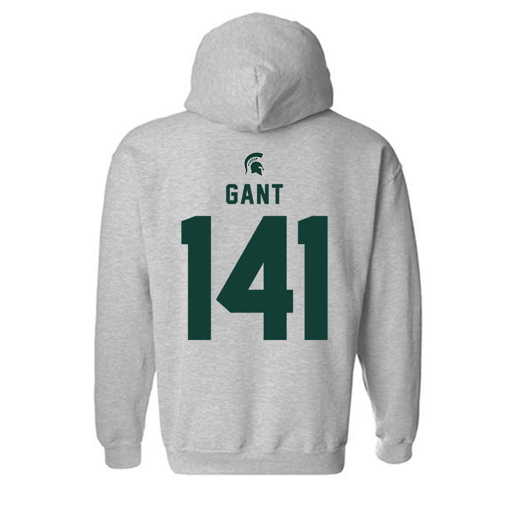 Michigan State - NCAA Wrestling : Dale Gant - Generic Shersey Hooded Sweatshirt-1