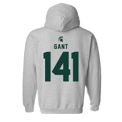 Michigan State - NCAA Wrestling : Dale Gant - Generic Shersey Hooded Sweatshirt-1