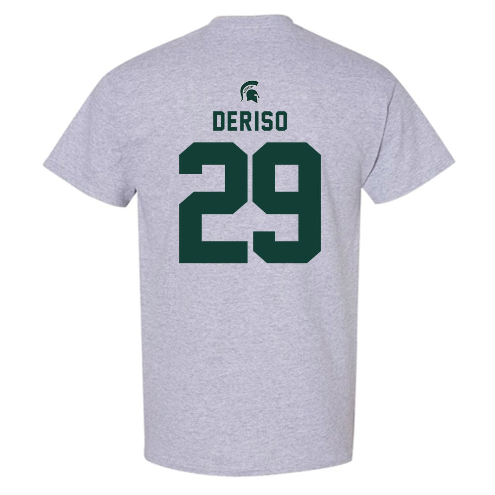 Michigan State - NCAA Football : KJ Deriso - Generic Shersey T-Shirt-1
