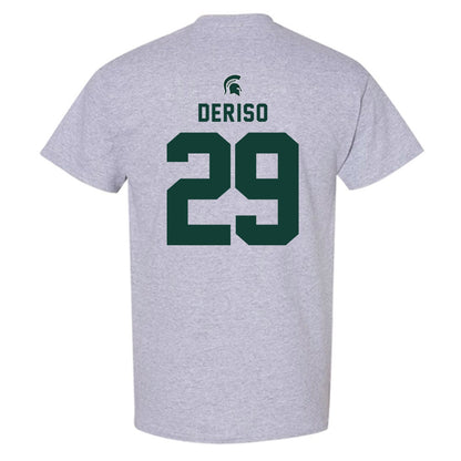 Michigan State - NCAA Football : KJ Deriso - Generic Shersey T-Shirt-1