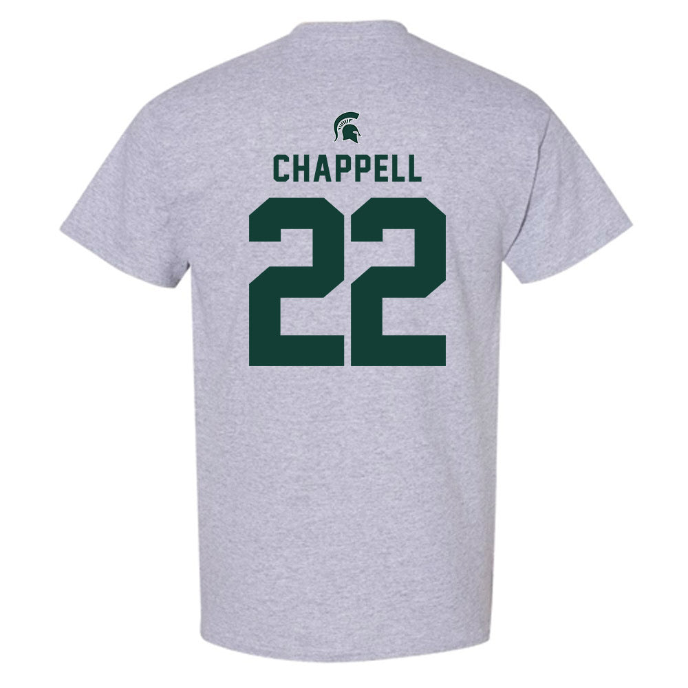 Michigan State - NCAA Football : Tyran Chappell - Generic Shersey T-Shirt-1